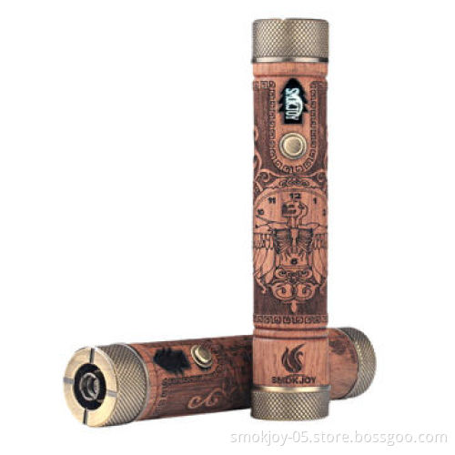 Smokjoy Newest Wooden E Cigarette, Fire Vaporizer Pen, Mechanical Mod N Fire Max